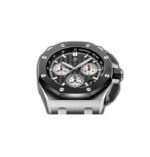 43mm Chronograph Stainless Steel Ceramic “Méga Tapisserie” Black Dial - Image 3