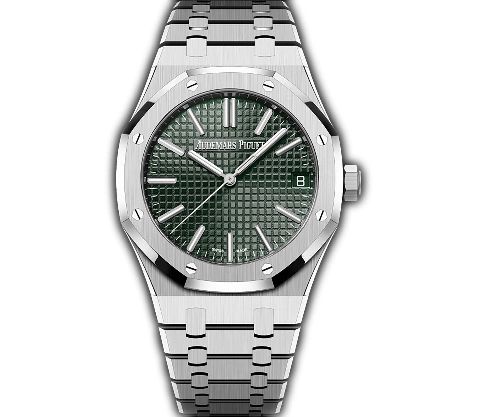 15510ST.OO_.1320ST.09.jpg 41mm Steel Green Dial Self-Winding - Image 1