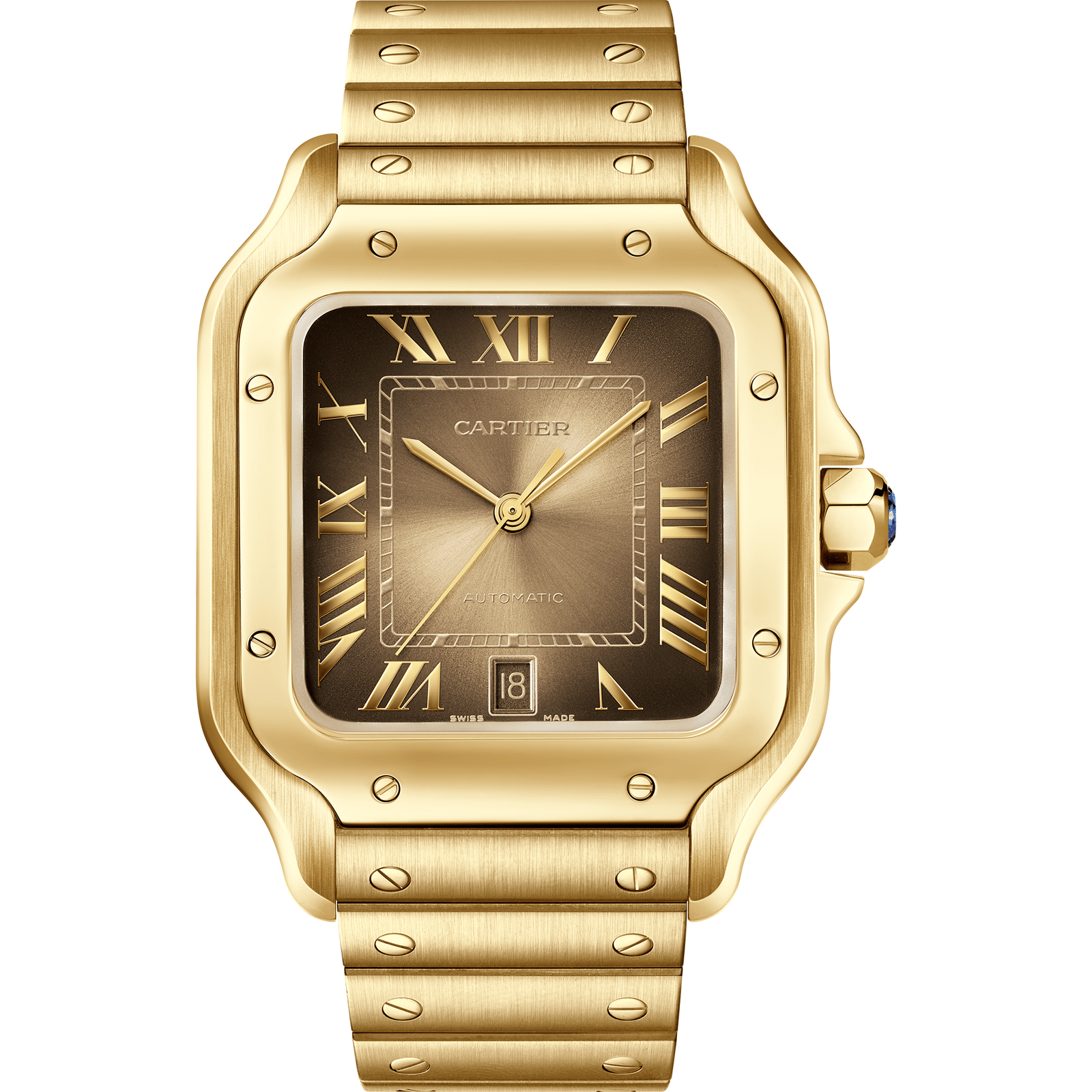 CRWGSA0095_0.png Santos de Cartier watch CRWGSA0095 - Image 1
