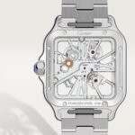 Santos de Cartier skeleton watch CRWHSA0015 - Image 6