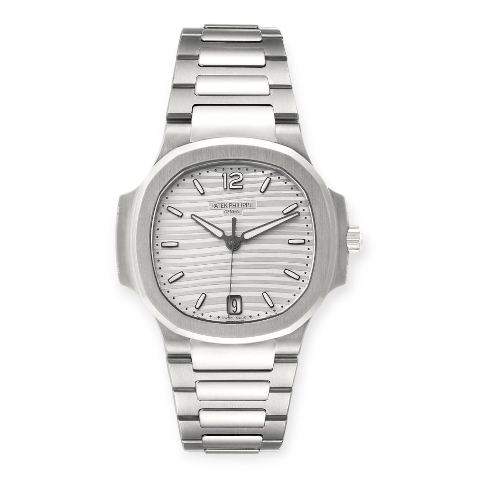 Pre-Owned-Patek-Philippe-Nautilus-Silver-Dial-Steel-Mens-Watch-7118-Unworn-JD-Watches-NY.jpg Patek Philippe Nautilus Silver Dial Steel Mens Watch 7118 - Image 1