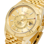 Rolex 18K Yellow Gold Sky-Dweller 336938 Jubilee Bracelet - Image 2