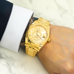 Rolex 18K Yellow Gold Sky-Dweller 336938 Jubilee Bracelet - Image 6