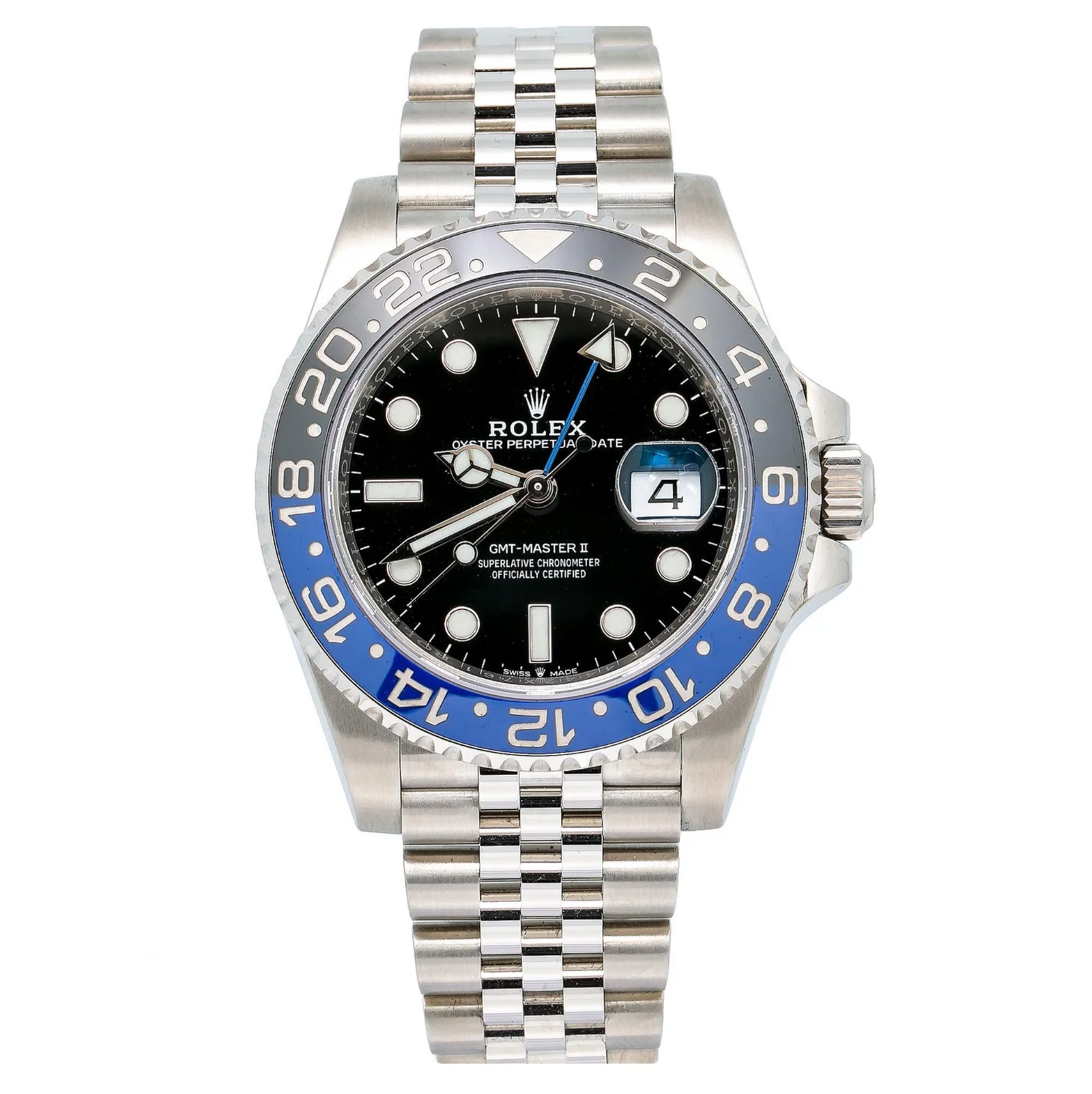 Pre-Owned-Rolex-GMT-Master-II-40mm-Stainless-Steel-with-Black-Dial-and-Jubilee-Bracelet-Ref_-126710BLNR-JD-Watches-NY.png Rolex GMT-Master II – 40mm Stainless Steel with Black Dial and Jubilee Bracelet Ref. 126710BLNR - Image 1