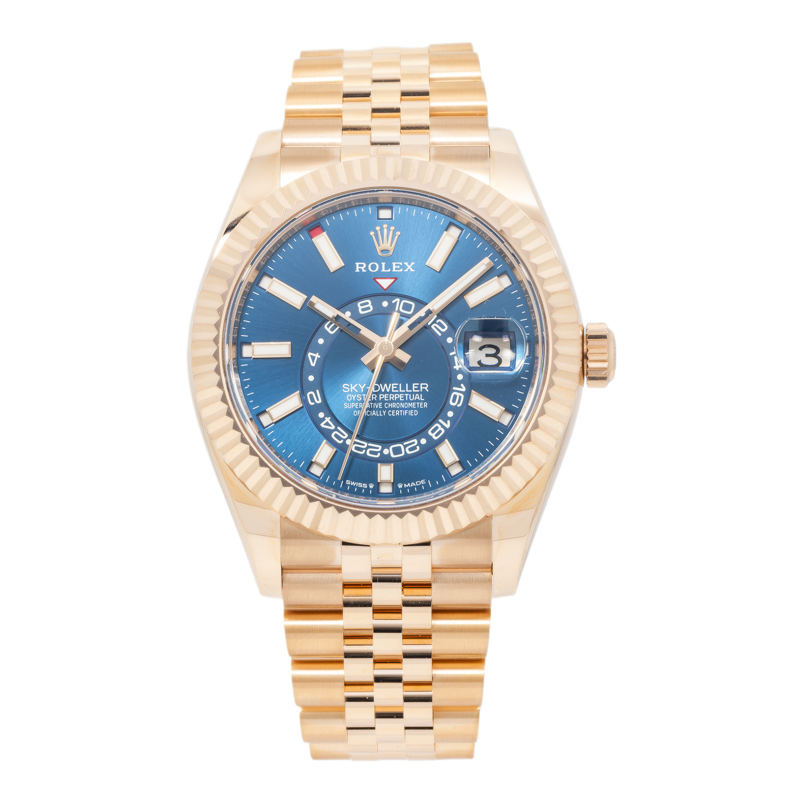 Pre-Owned-Rolex-Sky-Dweller-Rose-Gold-with-Blue-Dial-Jubilee-Bracelet-336935-JD-Watches-NY.png Rolex Sky Dweller Rose Gold with Blue Dial Jubilee Bracelet 336935 - Image 1