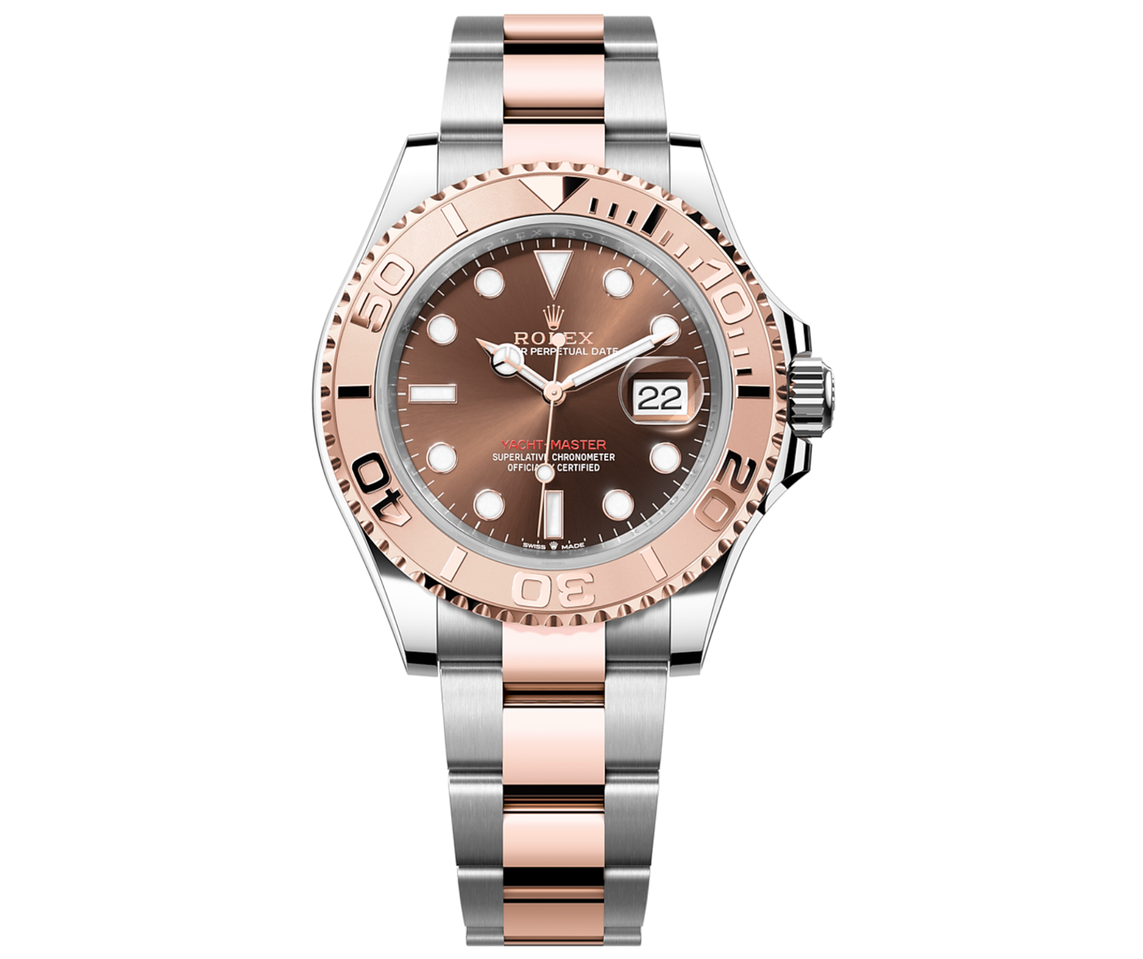 Screenshot2025-09-15at5.26.13PM.png Rolex Yacht-Master 40 – Everose Rolesor & Chocolate Dial | Ref. 126621 - Image 1