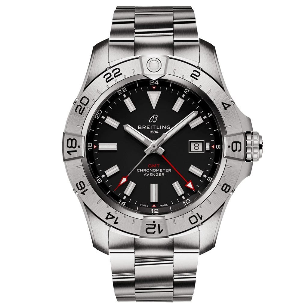 a32320101b1a1-avenger-automatic-gmt-44-soldier.jpg Avenger Automatic GMT 44 A32320101B1A1 - Image 1