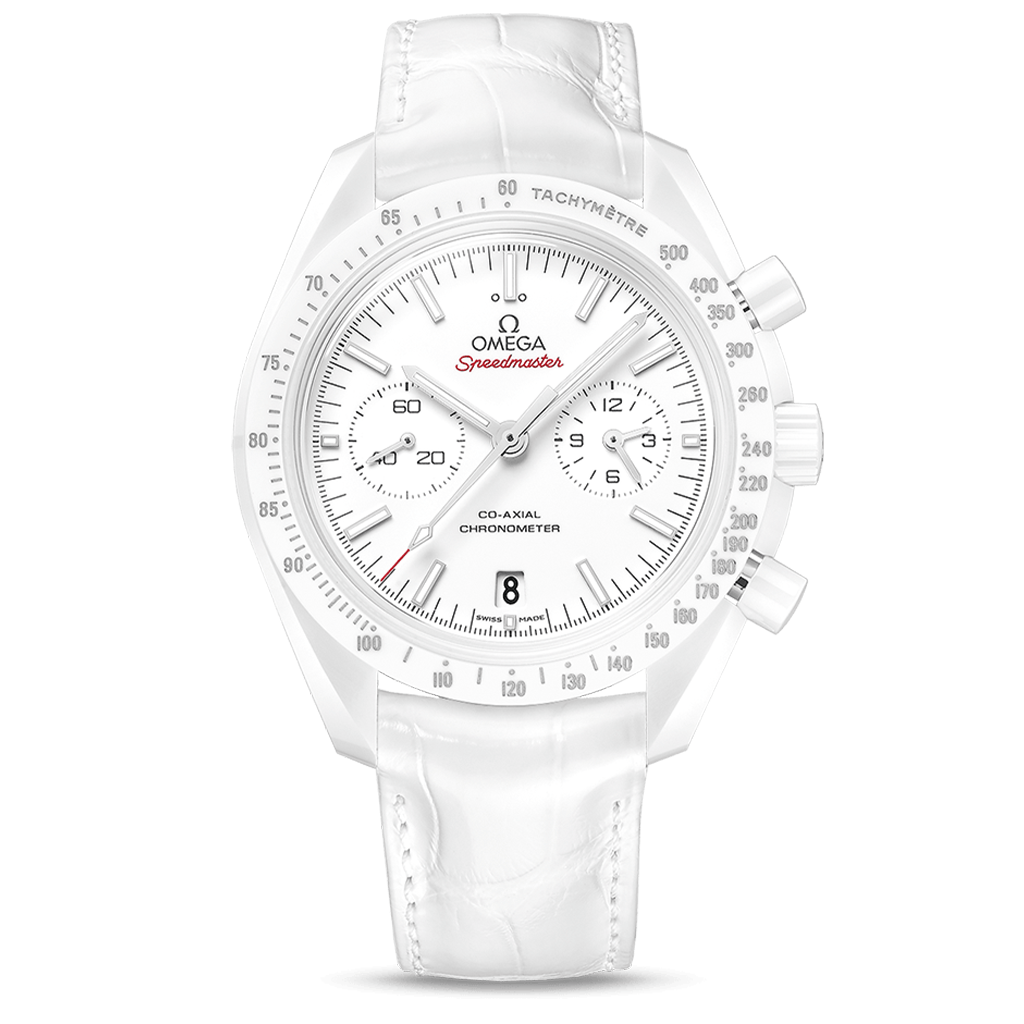 omega-speedmaster-moonwatch-31193445104002-l.png Speedmaster Dark Side of The Moon Co‑Axial Chronometer Chronograph 44.25 MM White Side of the Moon 311.93.44.51.04.002 - Image 1