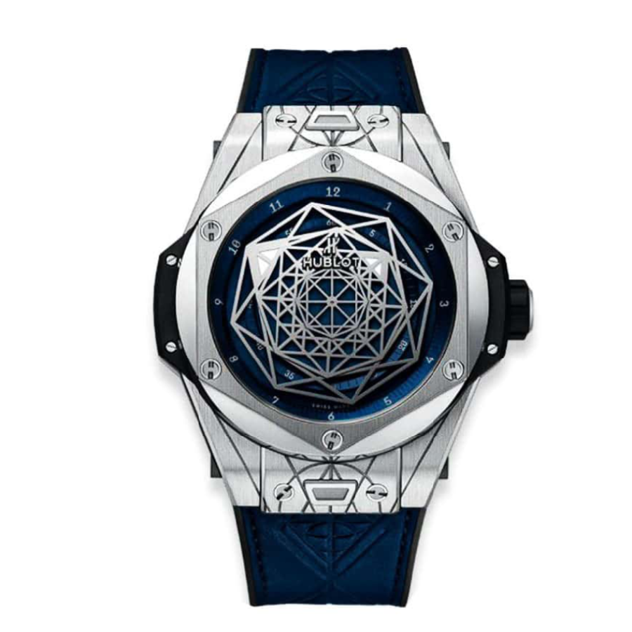 Hublot-Titanium-Watch-Replica-2.webp Hublot Big Bang Steel Black Dial Diamond Bezel 361.SX.1270.RX.1104 Replica - Image 1